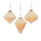 Ribbed Glass Ornament (Set of 6)