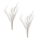 Melrose Snowy Flocked Branch (Set of 2)