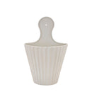 Melrose Ribbed Metal Wall Pocket, Metal