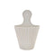 Melrose Ribbed Metal Wall Pocket, Metal