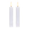 Melrose FIA Wick White Mini Taper Candle (Set of 4)