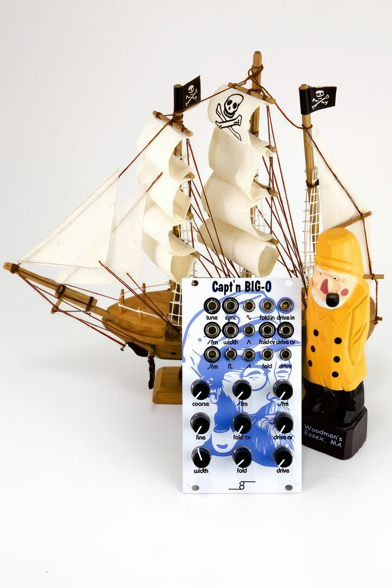 Cre8audio Capt'n Big-O Analog VCO with Waveshaping