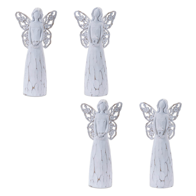 Melrose Butterfly Wing Angel Figurine (Set of 4)