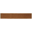 Melrose Fuzzy Brown Wired Ribbon (Set of 2)