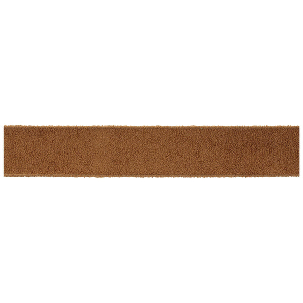Melrose Fuzzy Brown Wired Ribbon (Set of 2)