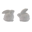 Melrose Distressed Bunny Figurine (Set of 2)