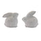 Melrose Distressed Bunny Figurine (Set of 2)