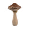 Melrose Glittered Mushroom Decor (Set of 2)