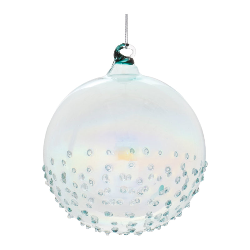 Melrose Iridescent Glass Ball Ornament (Set of 12)