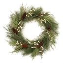 Melrose Mixed Pine and Tallow Berry Wreath 28"D