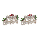 Melrose Merry Christmas Tabletop Sign (Set of 2)