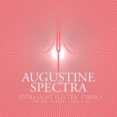 Augustine Spectra Nickel-Plated Steel Electric Guitar Strings Extra-Light (9-42)