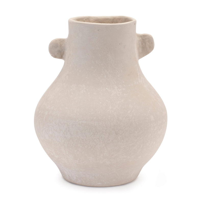 Melrose Recycled Paper Chalk Vase 9.75"H