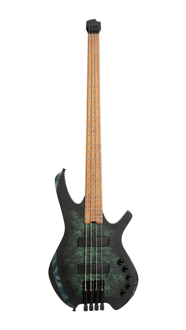 Cort Artisan Space 4 Headless 4-String Bass Star Dust Green SPACE4SDG