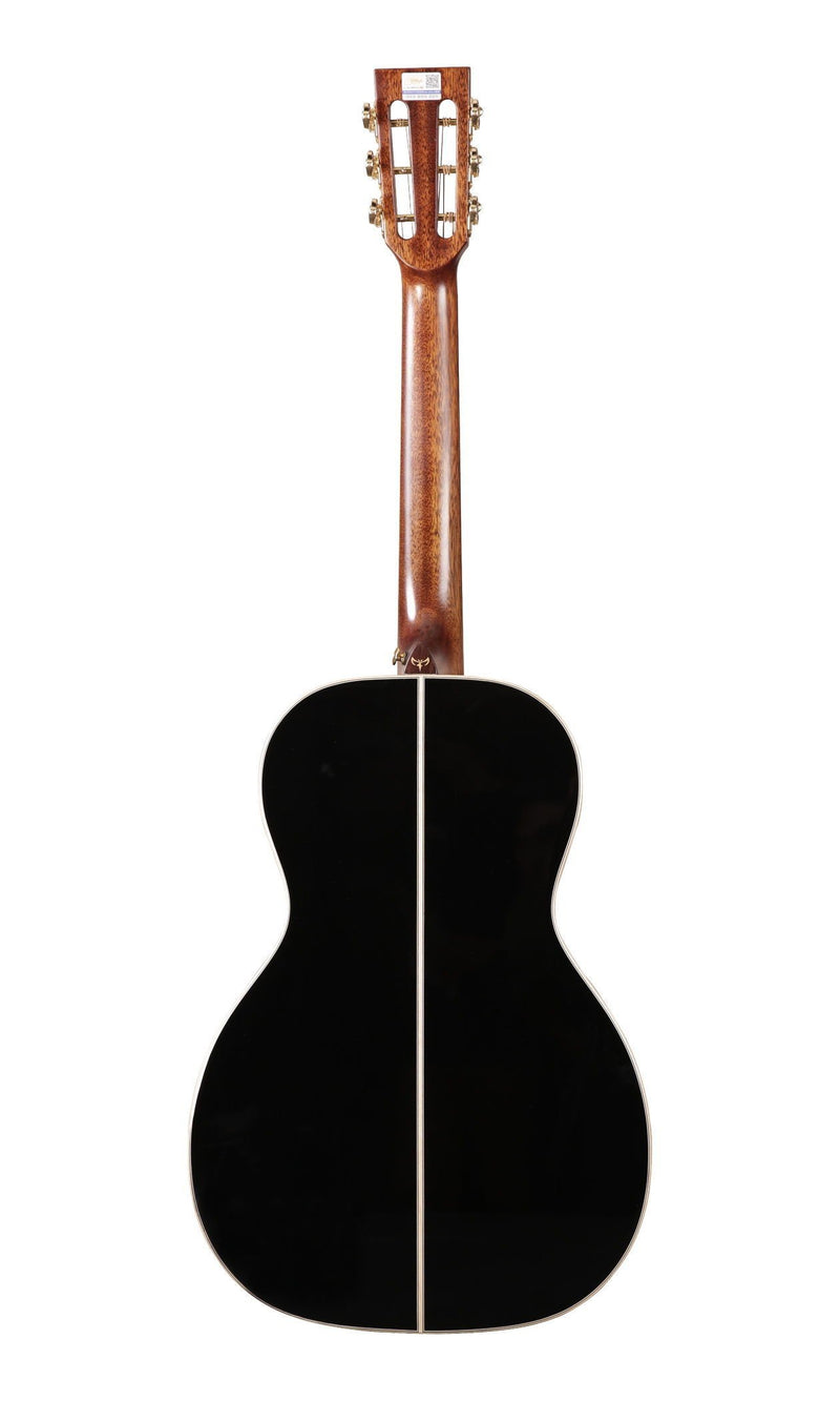 TYMA P-18E BK Parlour Electro-Acoustic Guitar - Black