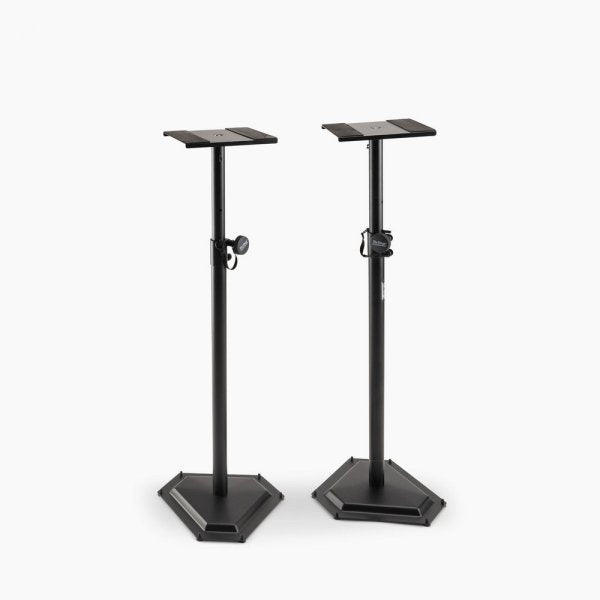On-Stage SMS6600-P Adjustable Hex-Base Monitor Stands with Non-Slip Pad