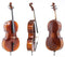 GEWA L'Apprenti VC1 Cello 4/4 - Fully Setup w/ Alphayue Strings & Bag
