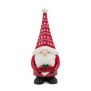 Melrose Stone Holiday Gnome Figurine with Present Accent (Set of 2)