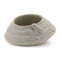Melrose Round Porcelain Planter with Frog Set of 2 Planter, Porcelain