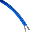 Audiopipe CCA Speaker Wire 12 Gauge 500 Foot Roll  BLUE/SILVER CABV12500BLS