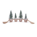 Melrose Noel Bottle Brush Tree Decor 19.5"L