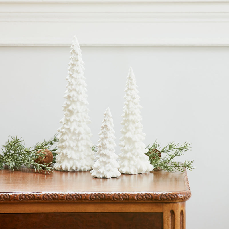 Melrose Off-White Tabletop Holiday Tree (Set of 6)