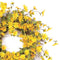 Melrose Yellow Daisy Floral Wreath 23"D