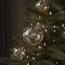 Melrose Leaf Etched Ball Ornament (Set of 4)