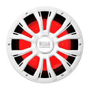 Boss Audio 10" MRG10W Subwoofer w/RGB Lighting - White - 800W Marine