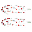 Melrose LED Sleigh Bell Wire Garland (Set of 2)