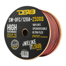 DS18 SW-OFC12GA-250RB 12-Gauge Oxygen-Free Copper Speaker Wire – 250 Feet