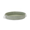 Melrose Round Iron Metal Tray (Set of 3)