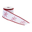 Melrose Holiday Snowflake Ribbon (Set of 2)