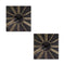 Melrose 16” Movie Theatre Set of 2 Wall Clock, Film Reel Design, Modern, Analog