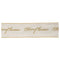 Melrose Embroidered Merry Christmas Wired Ribbon 4" x 5 Yds.