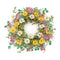 Melrose Mixed Poppy Floral Wreath 24"D