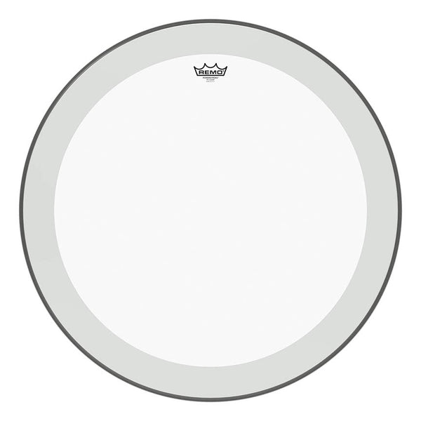 Remo Powerstroke 3 Clear 20" Bass Drumhead with 2.5" Impact Patch