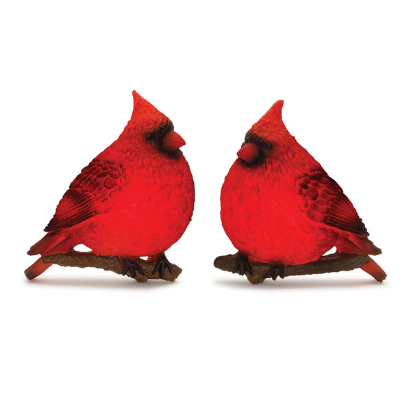 Melrose LED Cardinal Bird Wall Hanging (Set of 2)