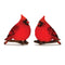 Melrose LED Cardinal Bird Wall Hanging (Set of 2)
