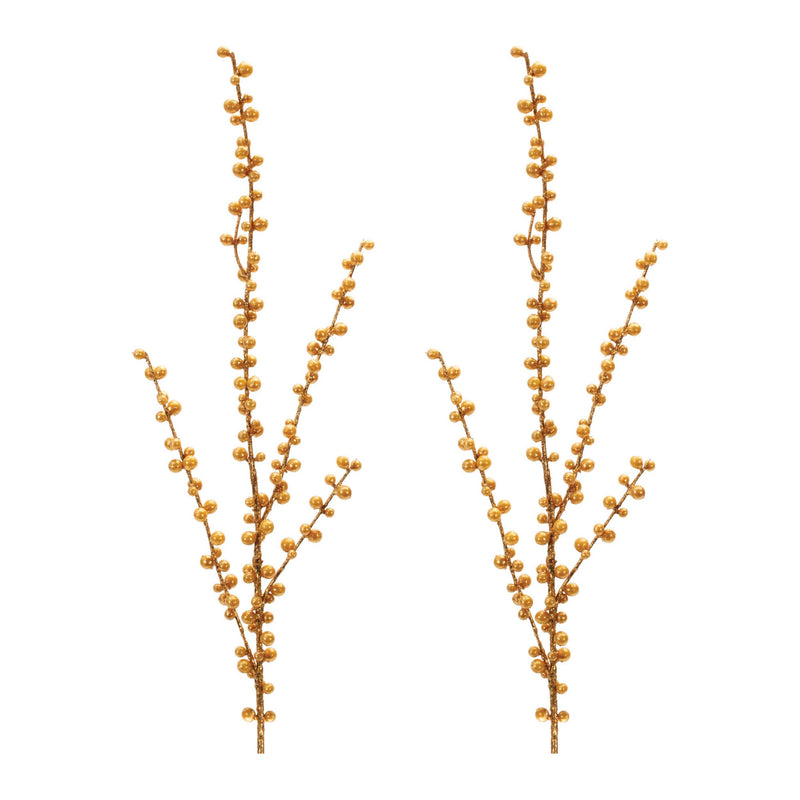 Melrose Ilex Berry Spray (Set of 2)