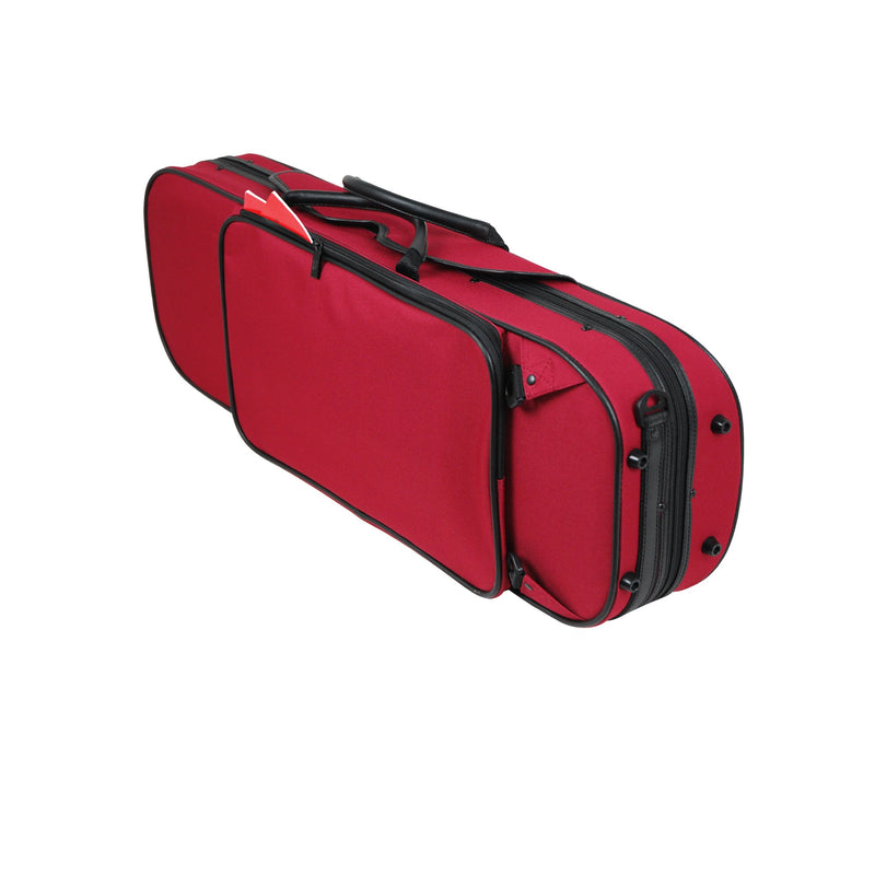 Pedi NiteFlash Viola Case 16.5" Red with Steel-Shield & Reflective Strips