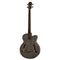 Aria FEB-F2/FL Full-Scale Fretless Acoustic-Electric Bass – Stained Black