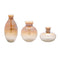 Melrose Crackled Glass Bud Vase (Set of 3)