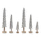 Melrose Wood Tabletop Pine Tree (Set of 6)