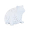 Melrose Etched Frog and Turtle Figurine (Set of 2)