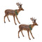 Melrose Winter Deer Figurine (Set of 2)