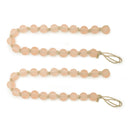 Melrose Frosted Glass Bead Garland (Set of 2)