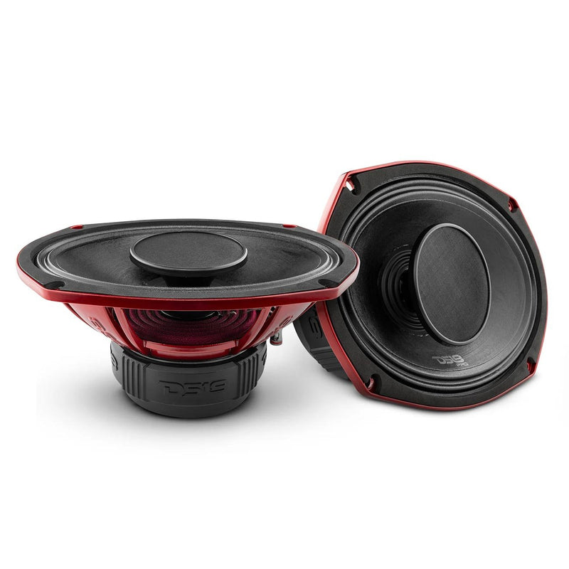 DS18 6x9 Hybrid Midrange Speaker 4 Ohm 250W RMS PRO-HY69.4B