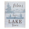 Melrose Wooden Lake Life Sentiment Sign Wall Decor, Rustic, Wood
