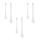 Melrose Iridescent Glass Drop Ornament (Set of 6)
